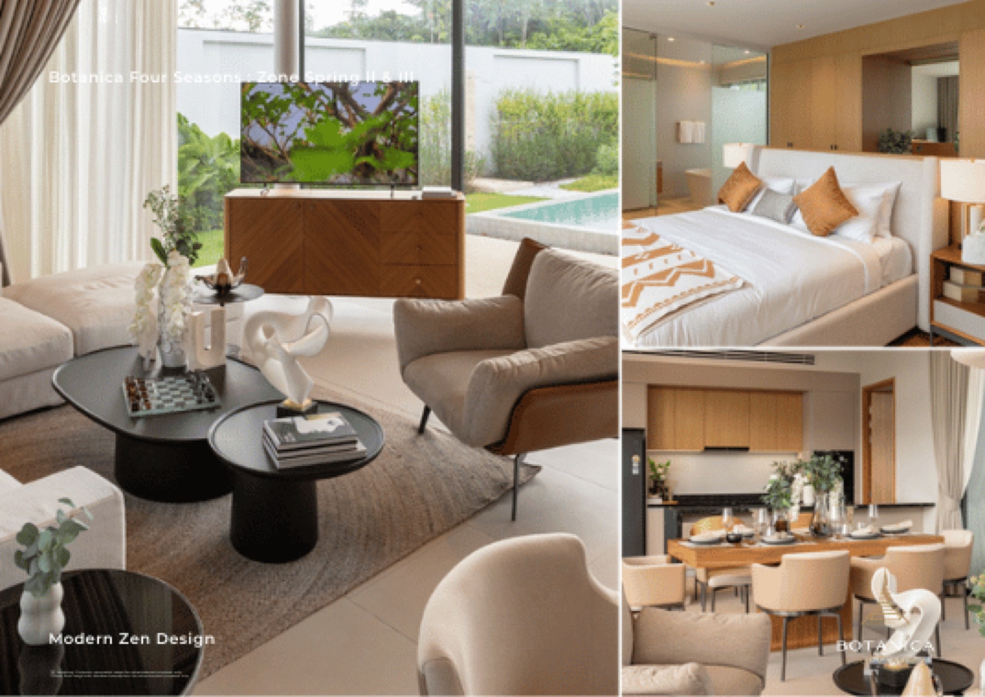 Modern Zen villa mood