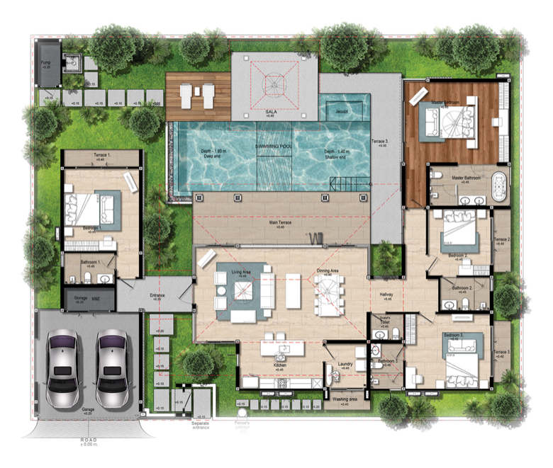 Spring III Type BC — 4 Bed Villa